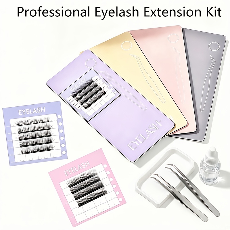Mosaic Tile Supply - 3pcsProfessional Magnetic Eyelash Extension Kit Palette