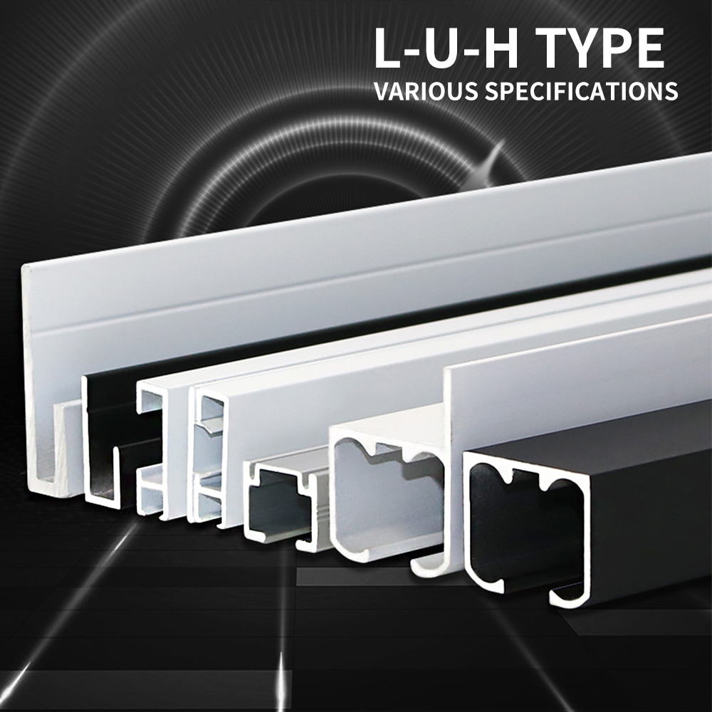 Art Craft Display - 2pcs High-Quality Aluminum Profile Frame Image