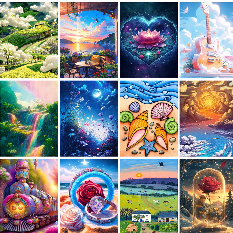 Art Craft Number - GATYZTORY Painting By Numbers Craft Kit