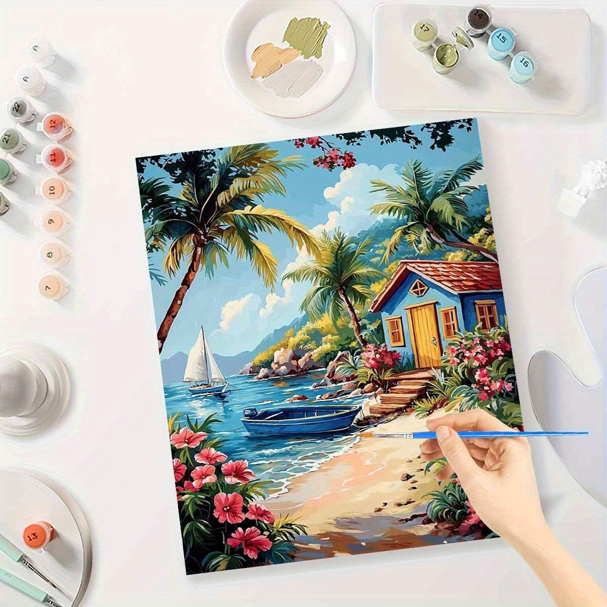 Art Craft Number - Paint By Numbers Kit for Adults