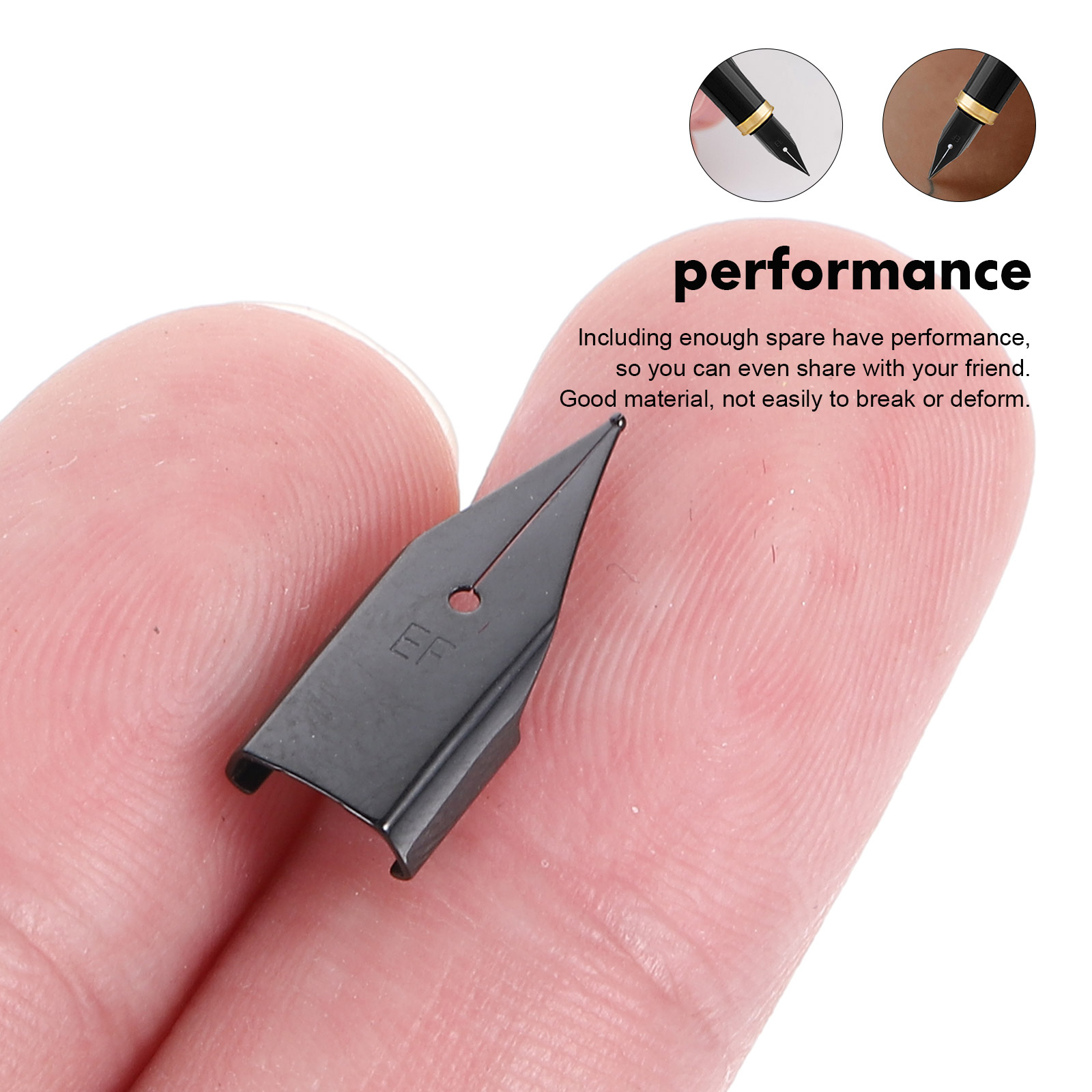 Calligraphy Pen Set - 10pcs Fountain Pen Nibs Stainless Steel
