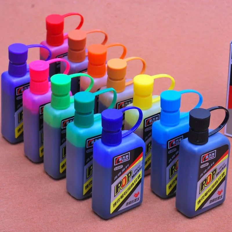 Alcohol Ink Set - 12 Color 25ml Bottled Marker Ink