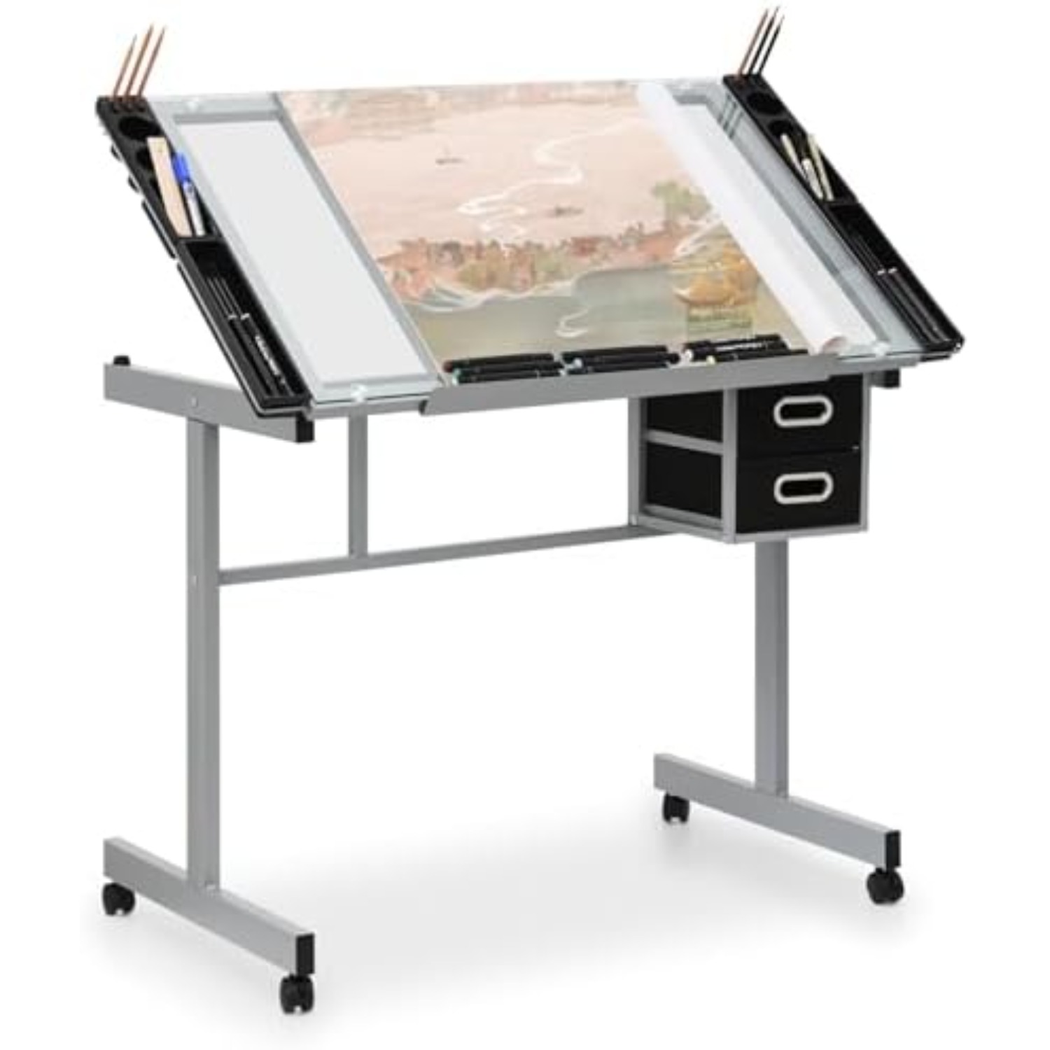 Art Craft & Architecture - Professhional Drafting Table for Adults Teens,