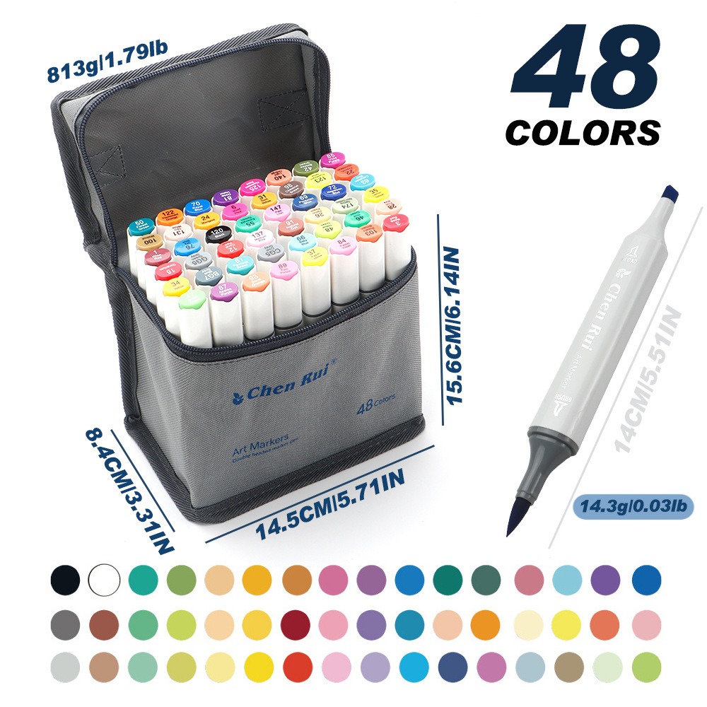 Alcohol Ink Set - 48/60Pcs Portable Alcohol Ink Alcohol Markers