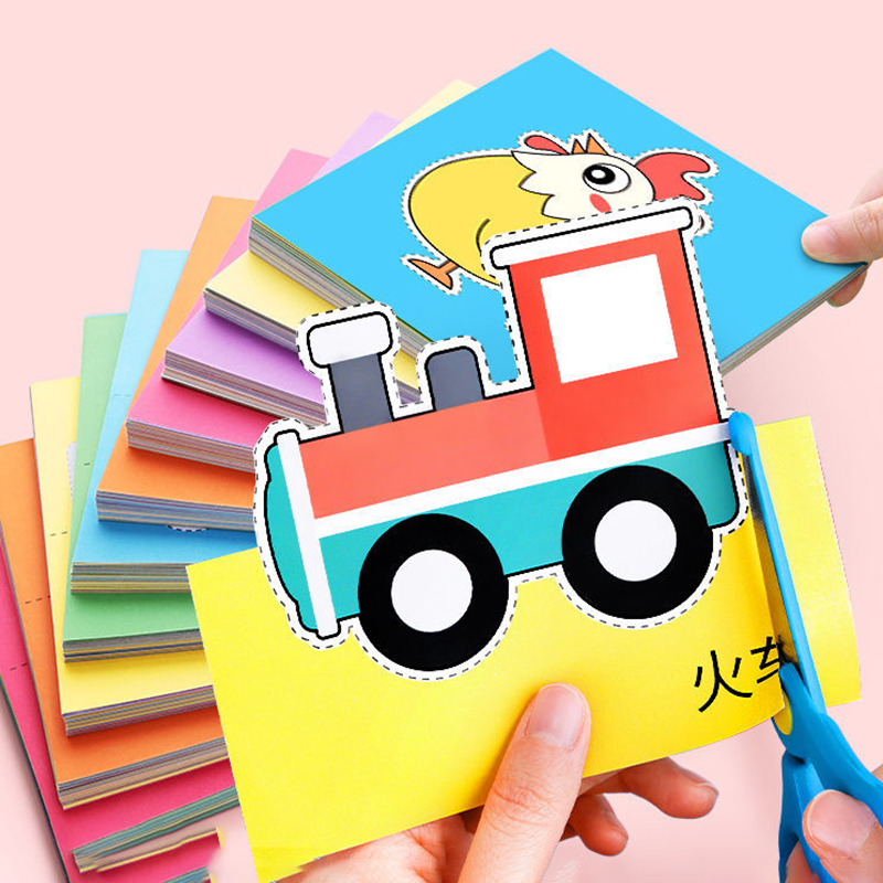 Art Craft Activities - 96Pcs Fun Paper Cutting Set, Paper