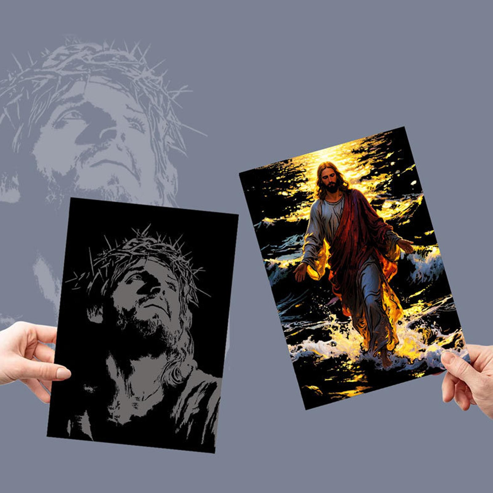 Scratch Book Jesus Scratch Pai - огляд і ціна Art Craft Activities