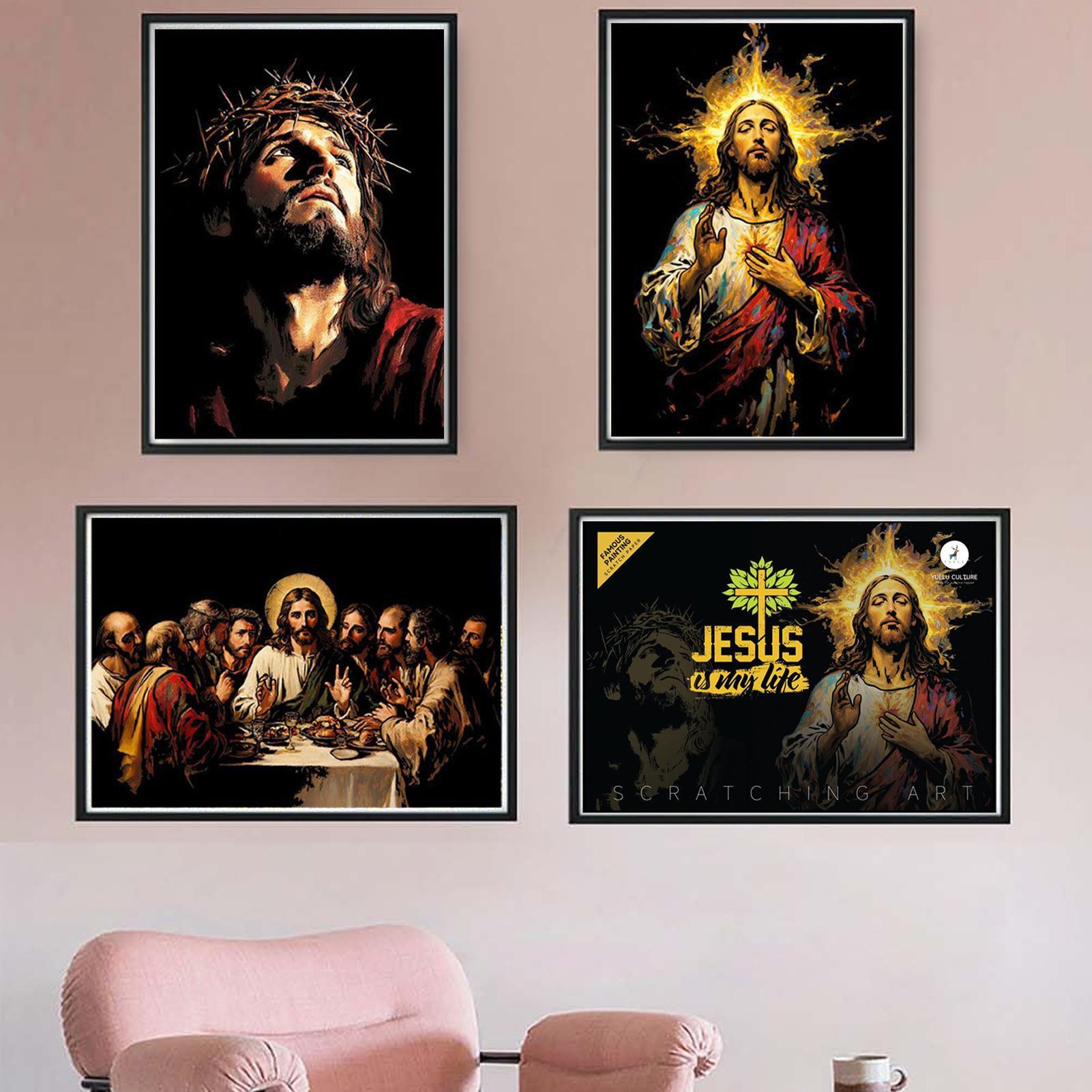 Scratch Book Jesus Scratch Pai - огляд і ціна Art Craft Activities