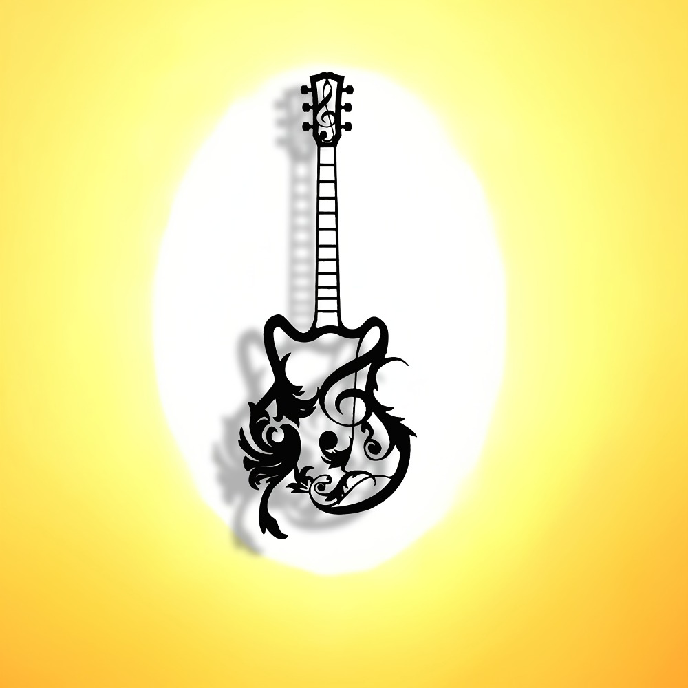 CIFbuy Forged Metal Guitar Wal - огляд і ціна Art Craft Bar