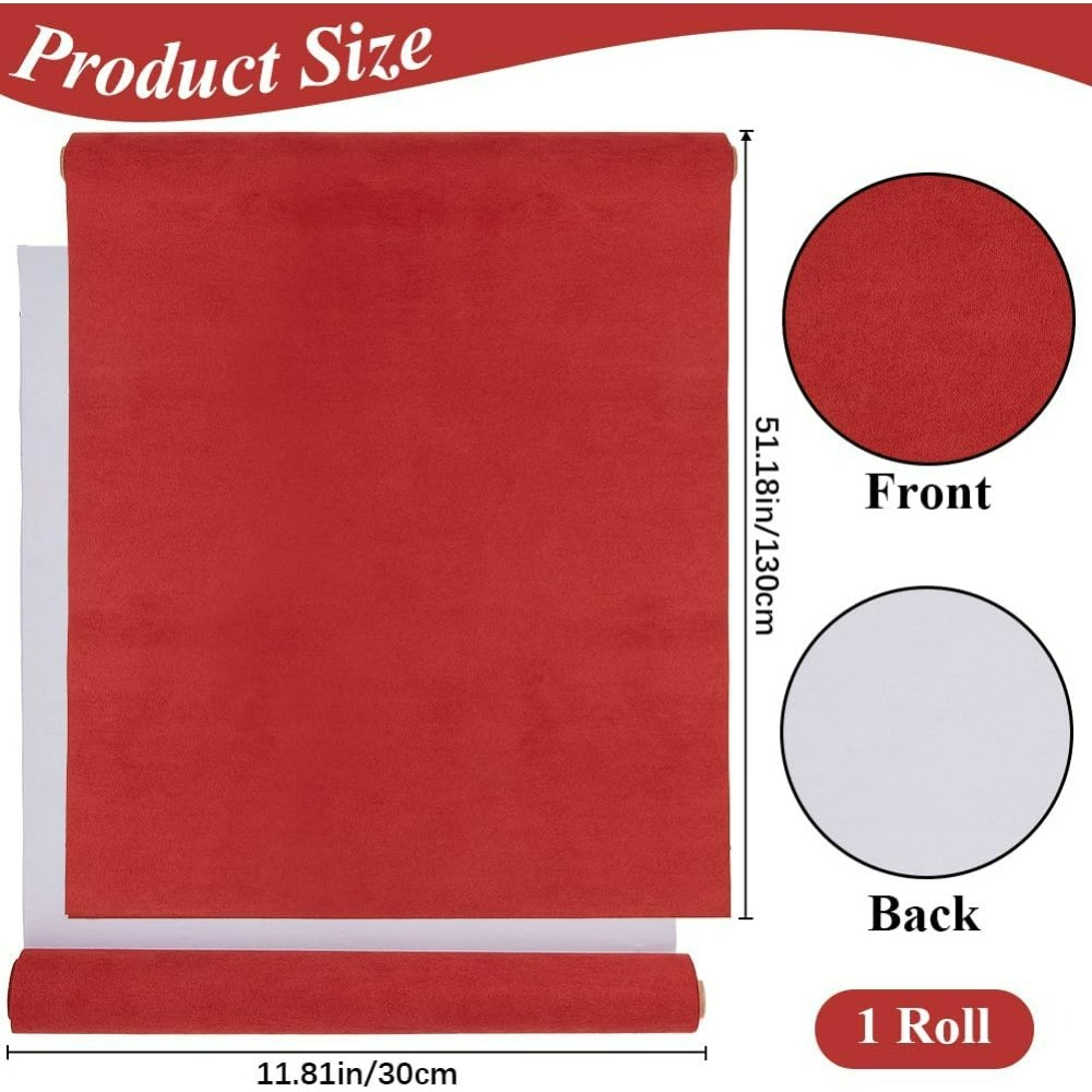 51 x 11.8 Inch Red Book Cloth  - огляд і ціна Art Craft Activities