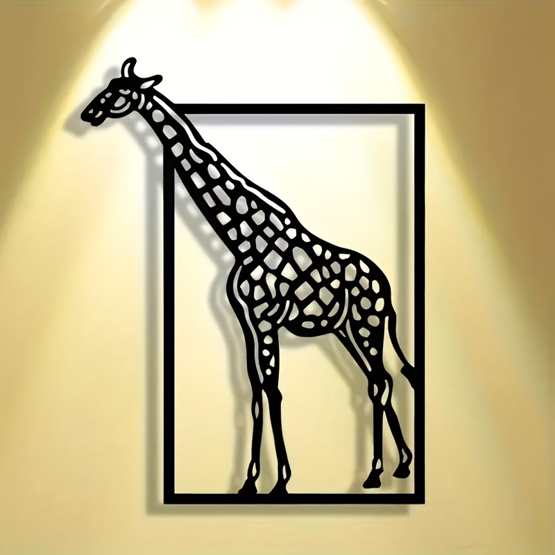 Abstract giraffe metal wall ar - огляд і ціна Art Craft Bar