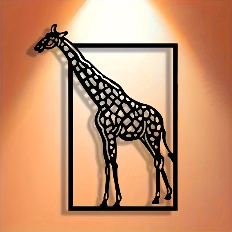 Abstract giraffe metal wall ar - огляд і ціна Art Craft Bar