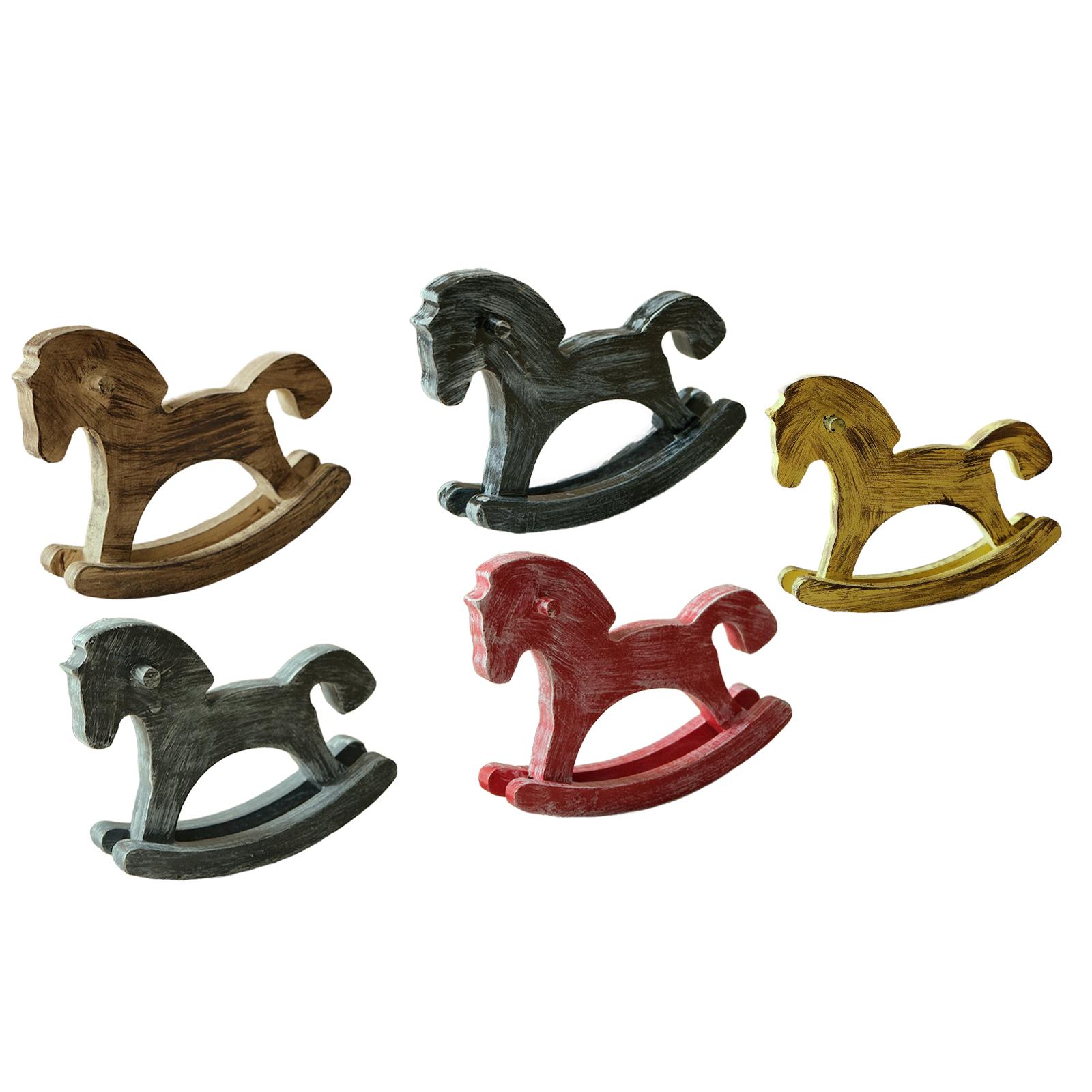 Wooden Rocking Horse Home Acce - огляд і ціна Art Craft Horse