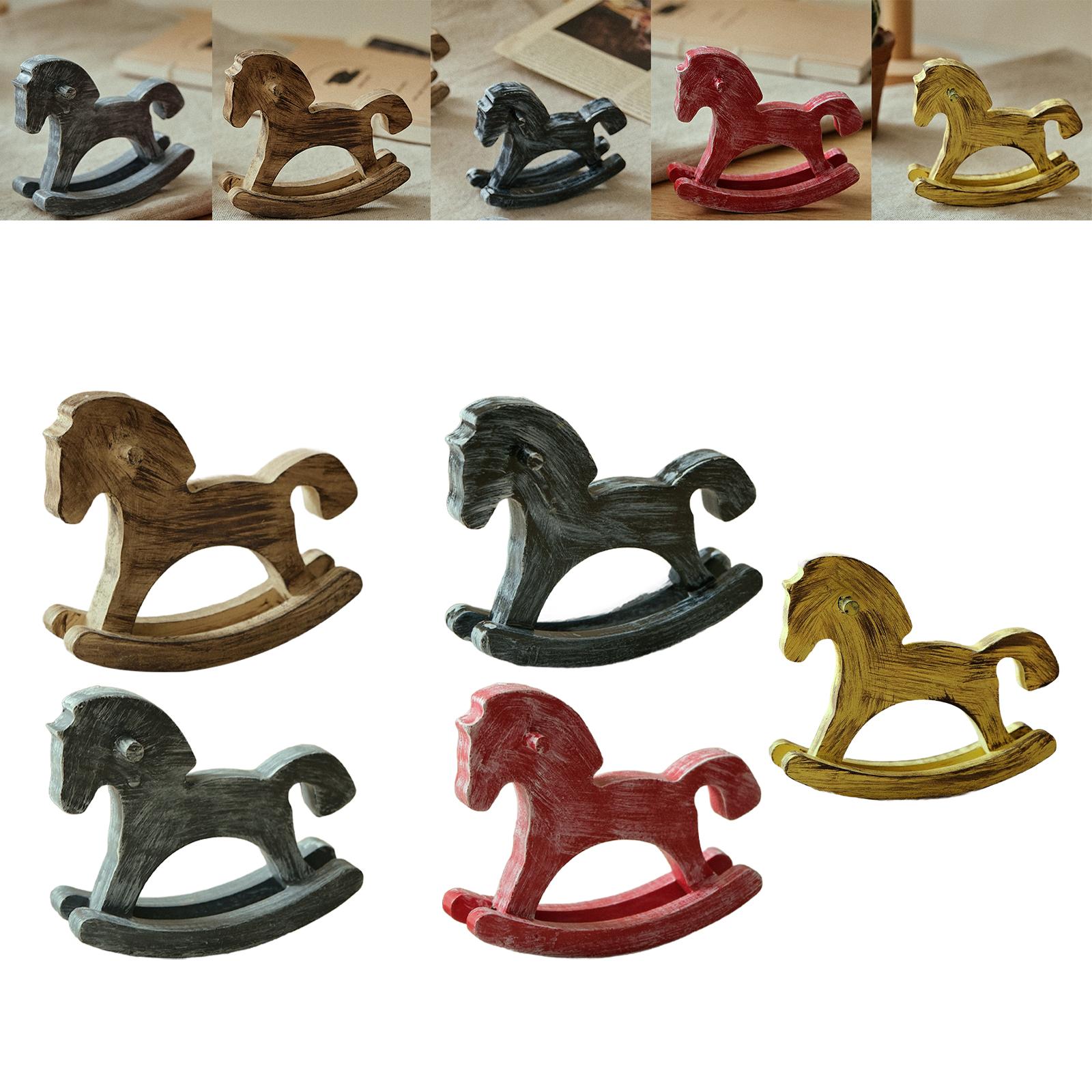 Wooden Rocking Horse Home Acce - огляд і ціна Art Craft Horse