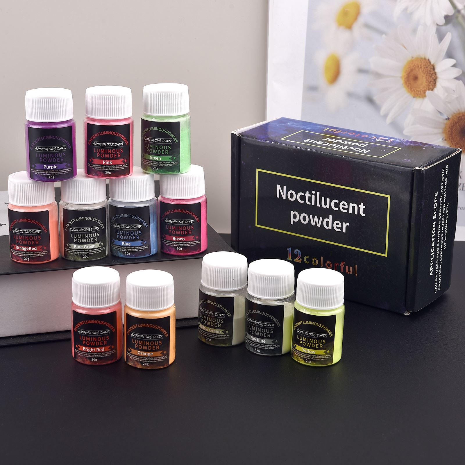 20g Long Lasting Bright Lumino - огляд і ціна Resin Pigment Powder