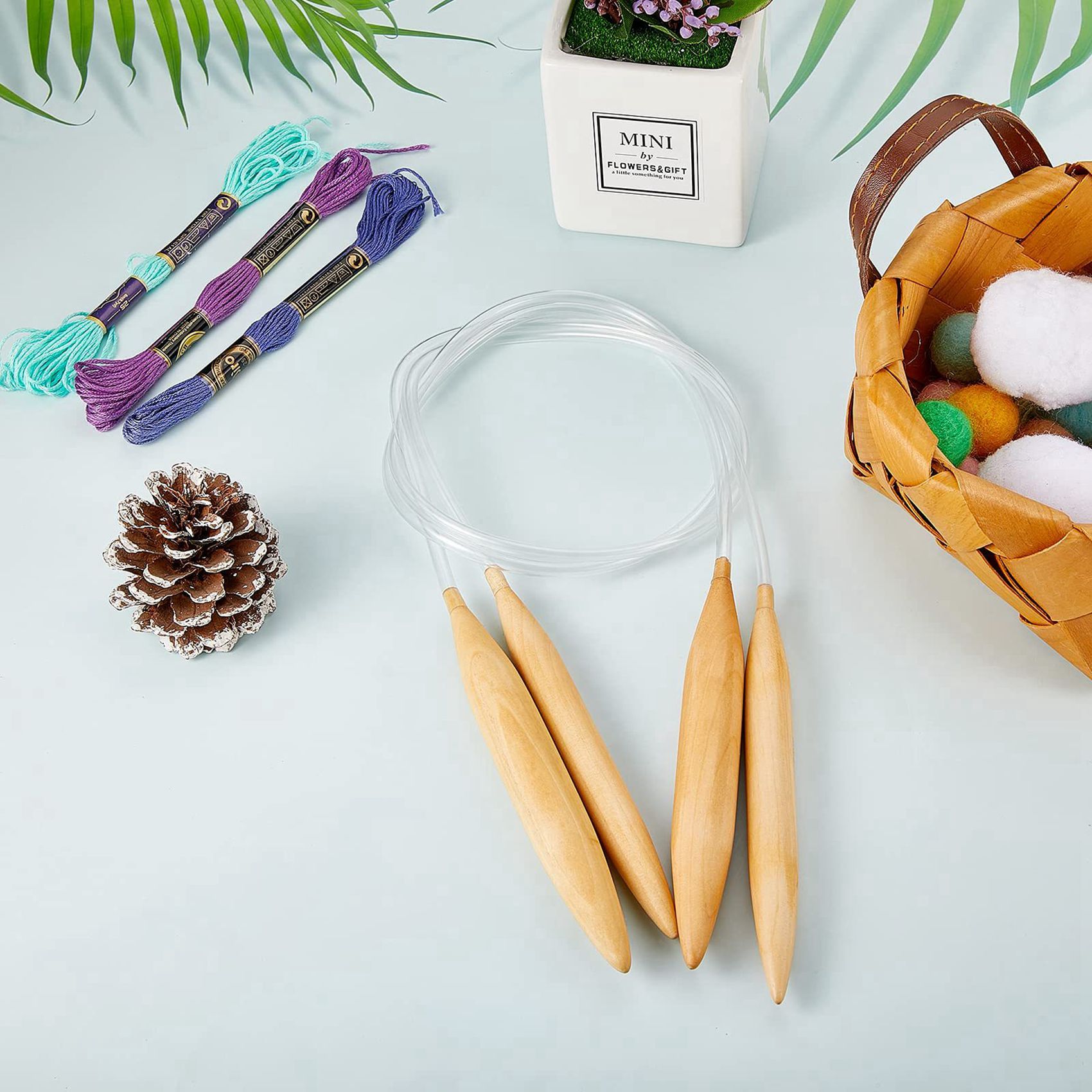 Professional 6X Bamboo Circula - огляд і ціна Knitting Needle Circular