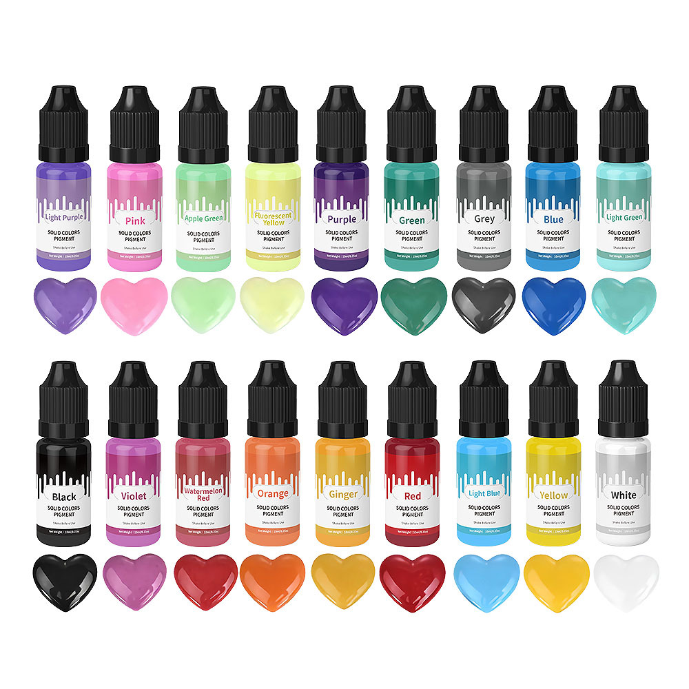 18Colors 10ml Macaron Solid Pa - огляд і ціна Resin Pigment Powder