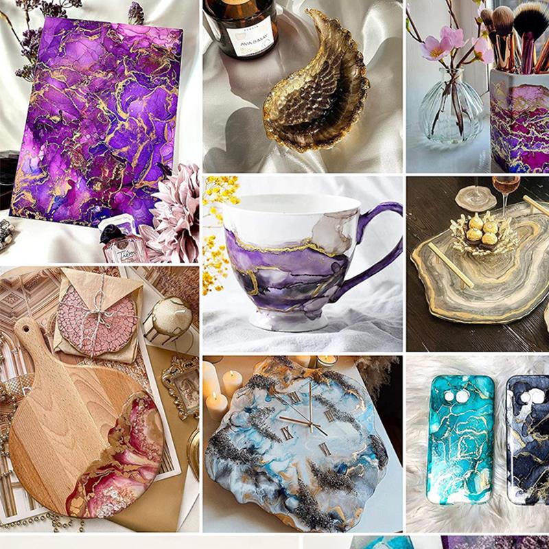 1 Set Resin Pigment Kit Art In - огляд і ціна Alcohol Ink Set