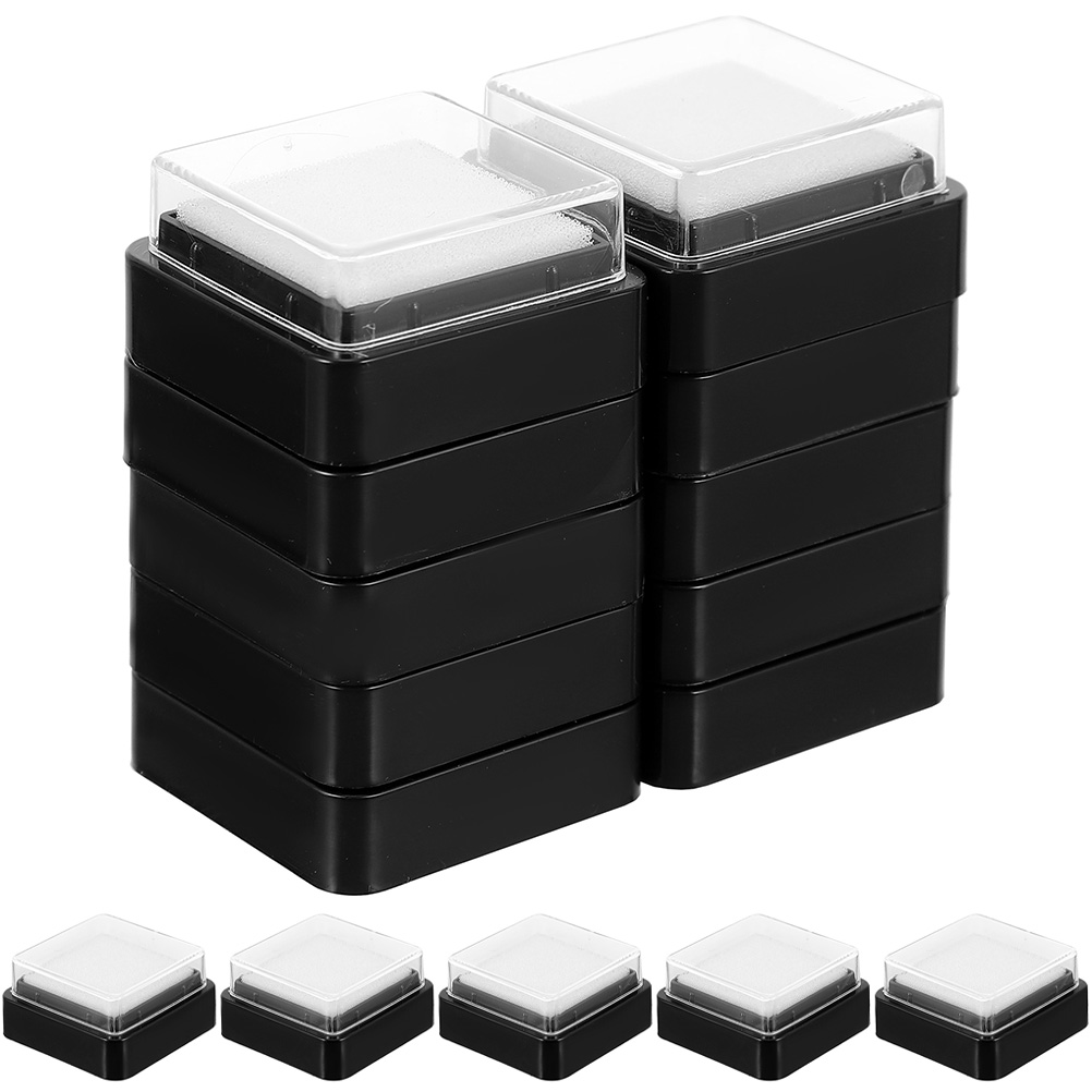 15pcs Ink Pads Ink Pads Blank  - огляд і ціна Stamping Ink Pad