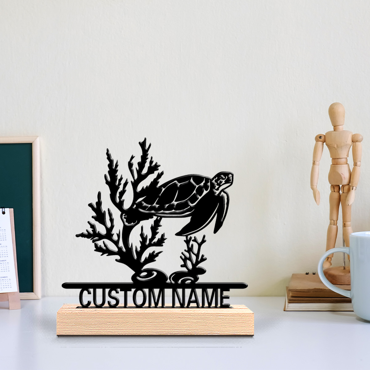 1pc Abstract Sea turtle Custom - огляд і ціна Art Craft & Architecture