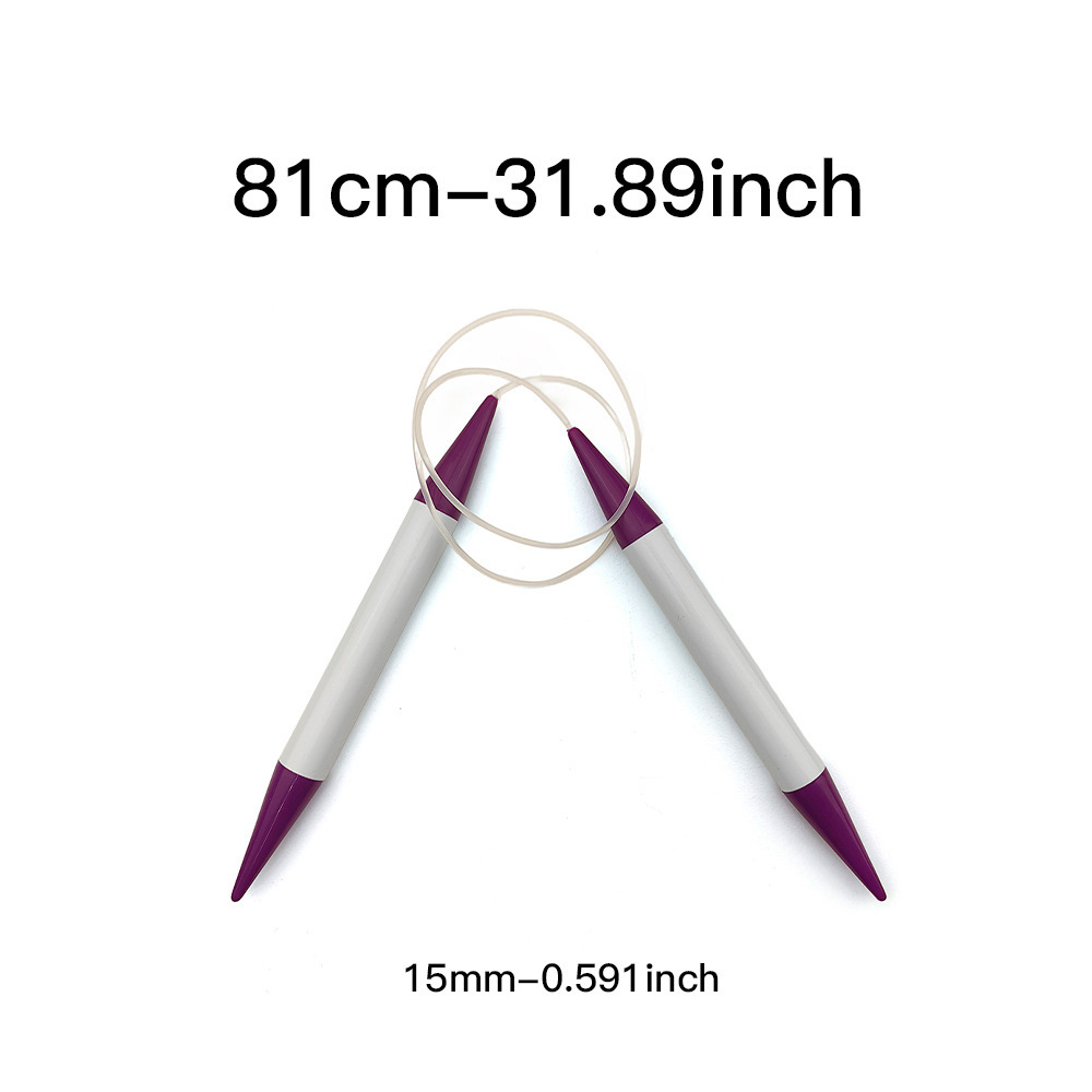 15mm 80mm Circular Needle Knit - огляд і ціна Knitting Needle Circular