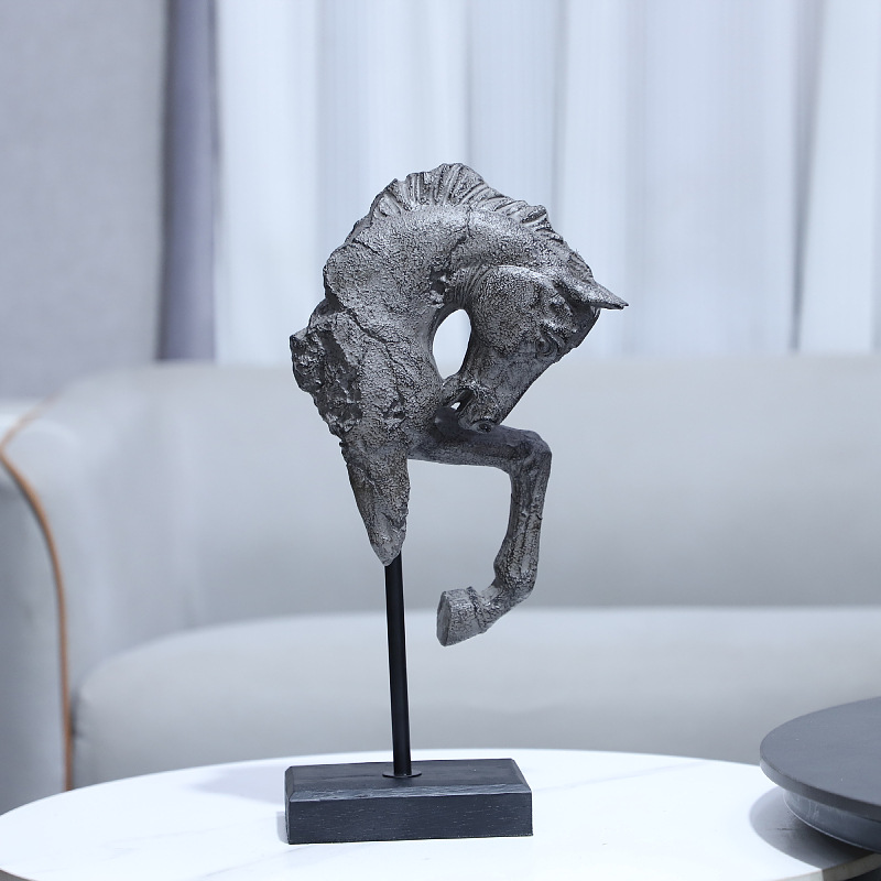 Resin Handicraft Make Old Hors - огляд і ціна Art Craft Horse