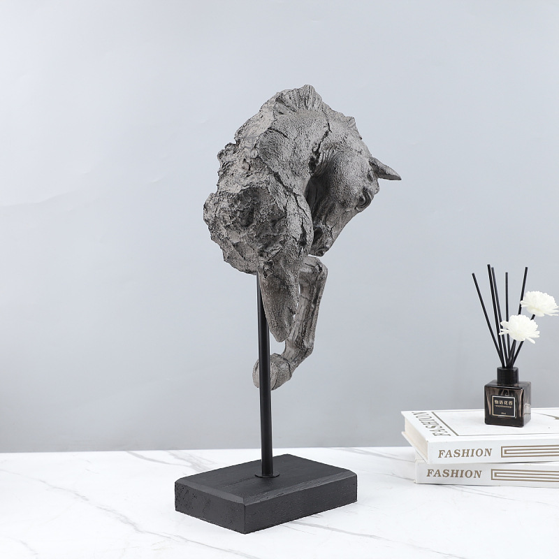 Resin Handicraft Make Old Hors - огляд і ціна Art Craft Horse