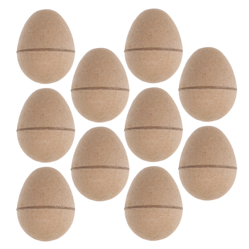 10Pcs Craft Paper Eggs DIY Bla - огляд і ціна Art Craft Activities
