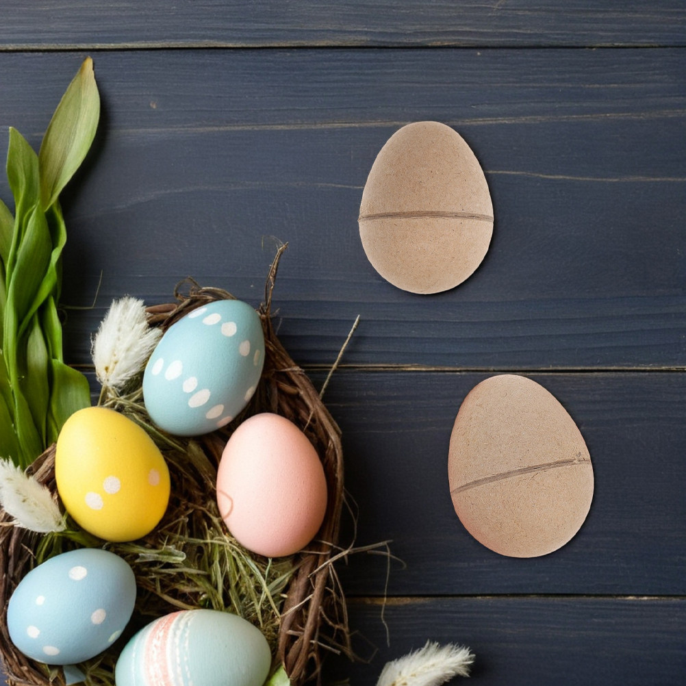 10Pcs Craft Paper Eggs DIY Bla - огляд і ціна Art Craft Activities