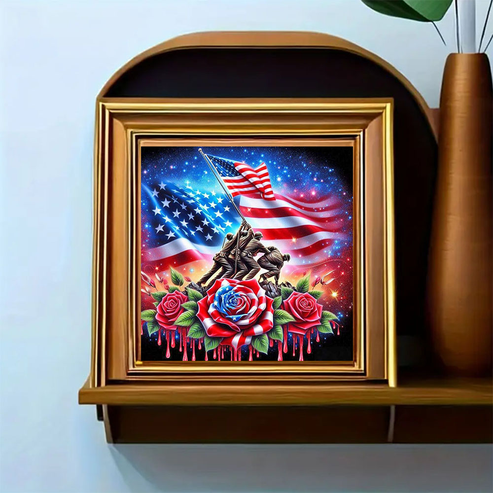 Warrior and Flower Pattern Dia - огляд і ціна Art Craft Flower