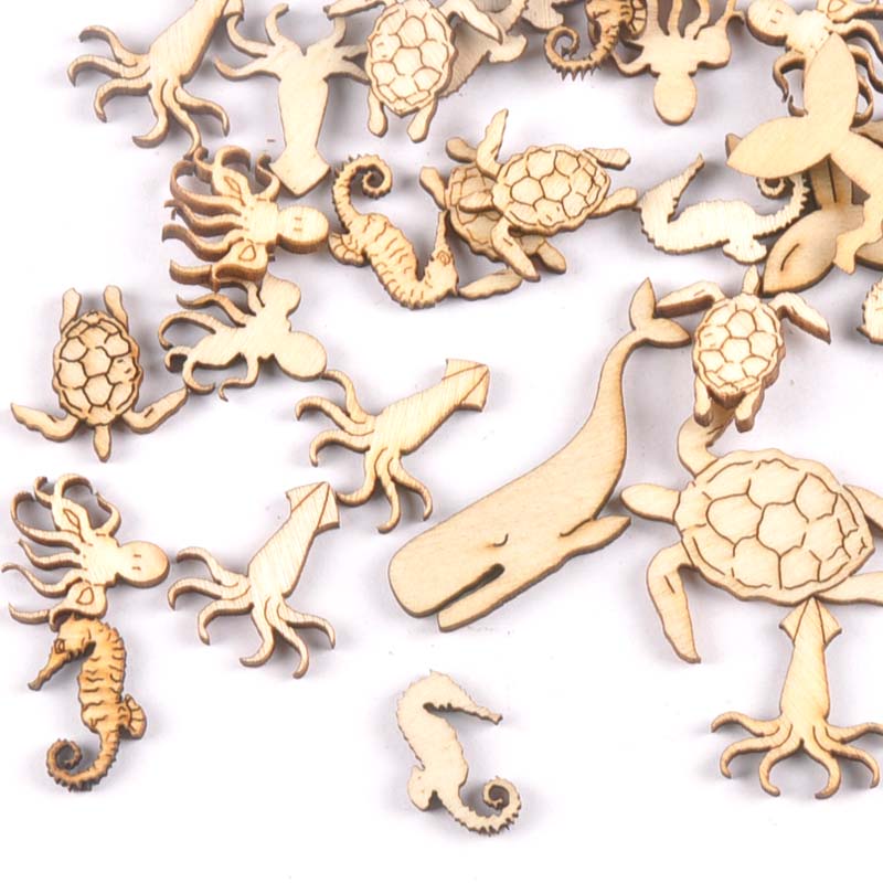 20Pcs 25-40mm Sea Turtle/horse - огляд і ціна Art Craft Horse