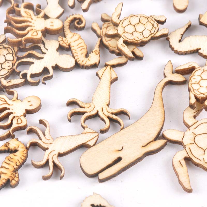20Pcs 25-40mm Sea Turtle/horse - огляд і ціна Art Craft Horse