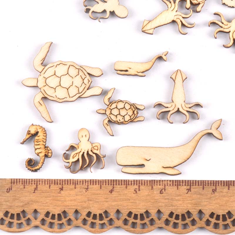 20Pcs 25-40mm Sea Turtle/horse - огляд і ціна Art Craft Horse