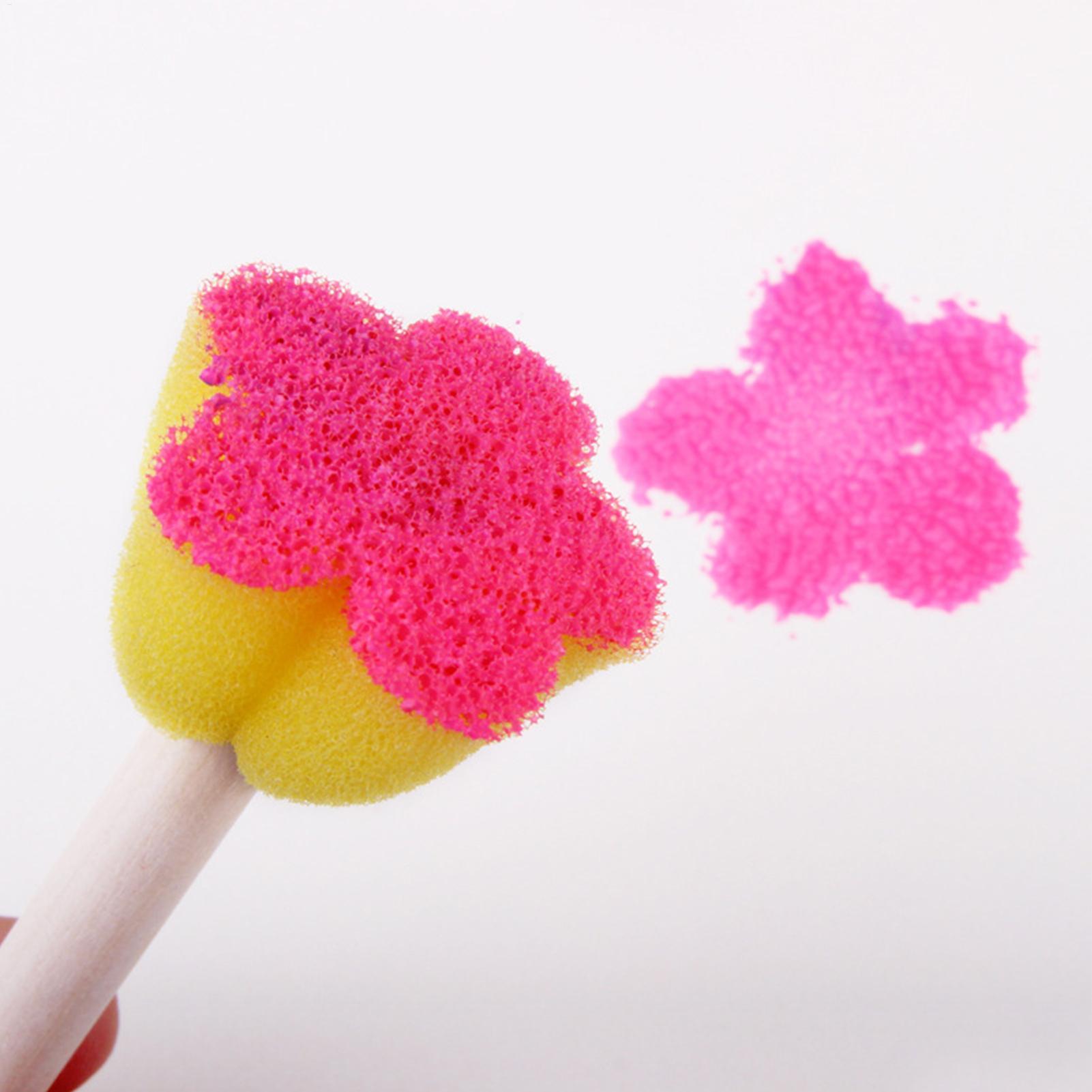 5PCS Reusable Kids Paint Spong - огляд і ціна Art Craft Toddlers