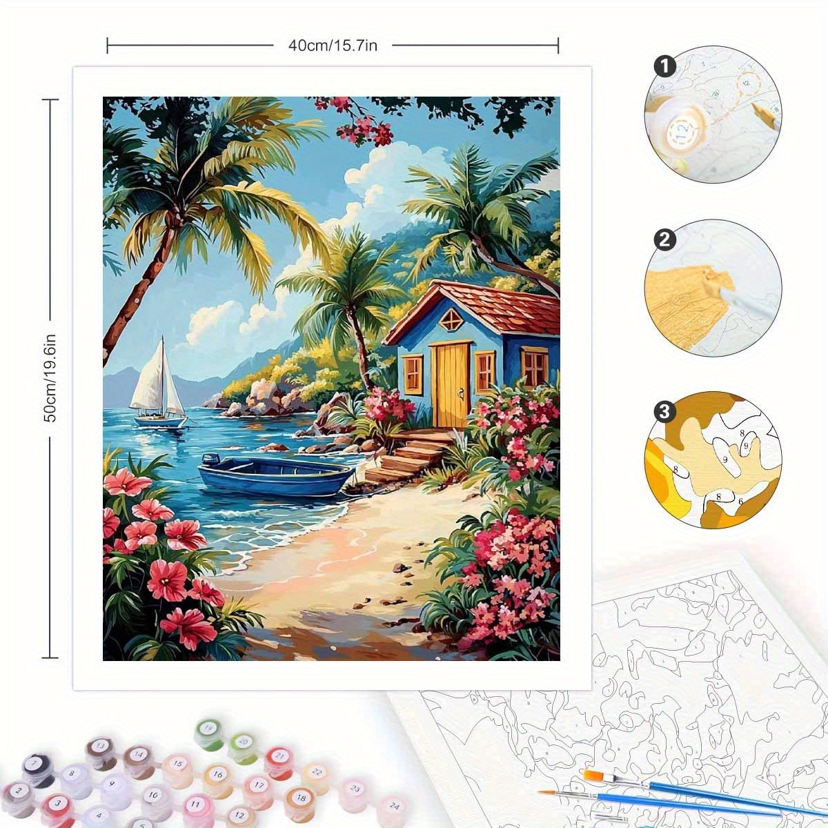 Paint By Numbers Kit for Adult - огляд і ціна Art Craft Number