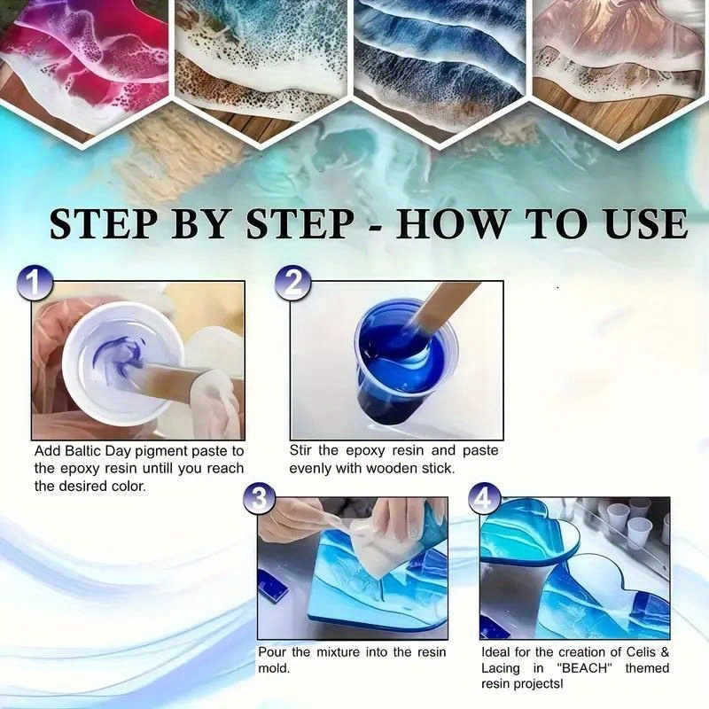 24 Colors/8 Colors 5g 0.18oz P - огляд і ціна Resin Pigment Powder