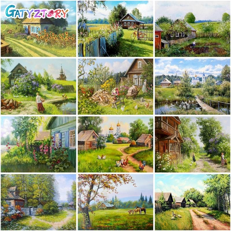 GATYZTORY Painting By Numbers  - огляд і ціна Art Craft Number
