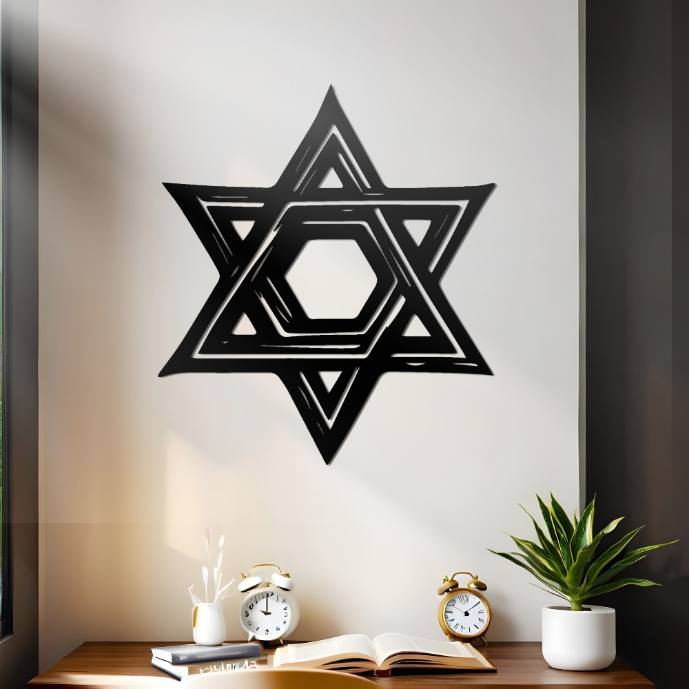 CIFBUY Iron Wall Art Star of D - огляд і ціна Art & Craft Teacher