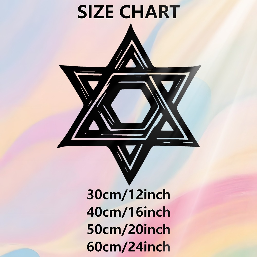 CIFBUY Iron Wall Art Star of D - огляд і ціна Art & Craft Teacher