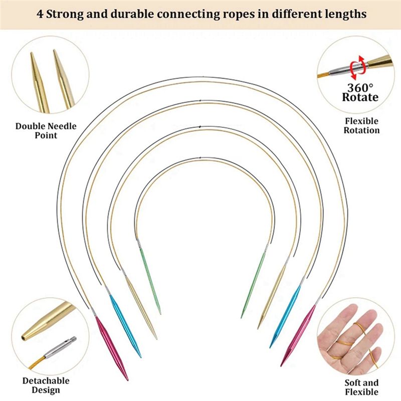 BHTS-Aluminum Interchangeable  - огляд і ціна Knitting Needle Circular
