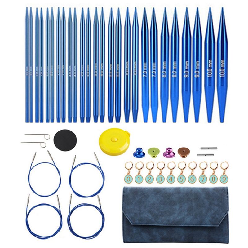 A04G-Aluminum Interchangeable  - огляд і ціна Knitting Needle Circular