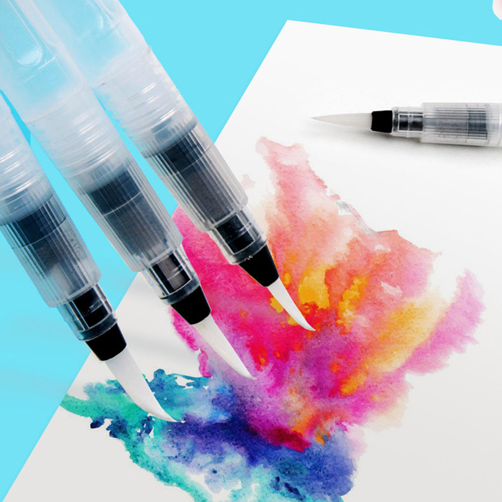 6Pcs/set Refillable Water Brus - огляд і ціна Calligraphy Pen Set
