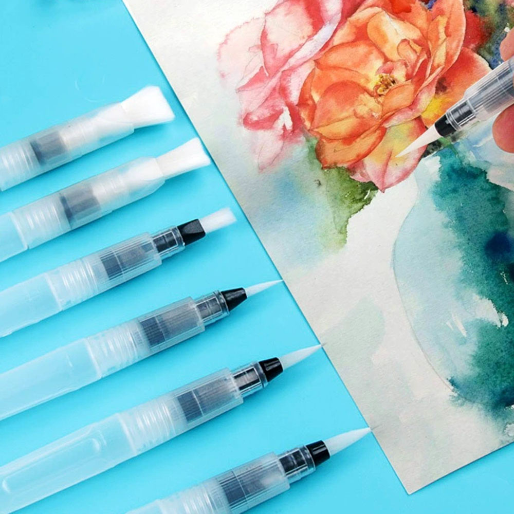 6Pcs/set Refillable Water Brus - огляд і ціна Calligraphy Pen Set