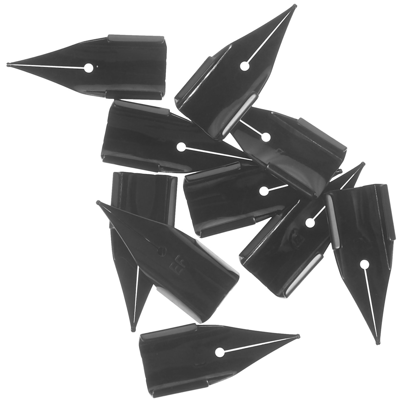 10pcs Fountain Pen Nibs Stainl - огляд і ціна Calligraphy Pen Set