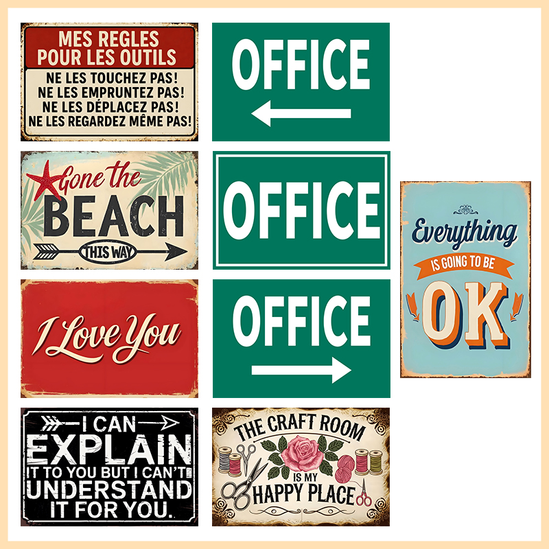 Vintage Office & Craft Room Me - огляд і ціна Art Craft Quotes