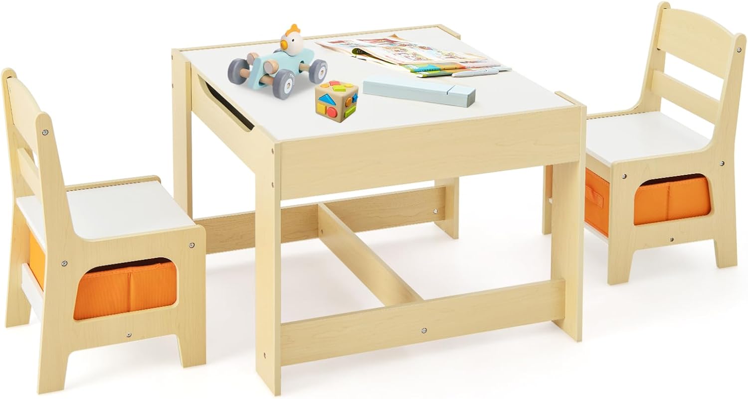 Kids Table and Chair Set, 3 in - огляд і ціна Art Craft Toddlers