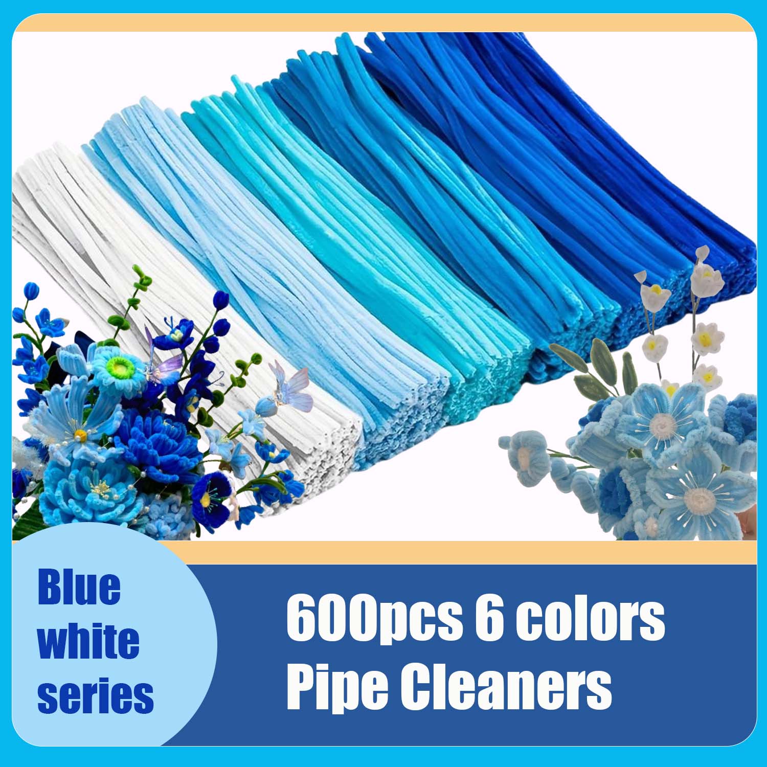600pcs Multi-Colored, Flower M - огляд і ціна Art Craft Flower Making
