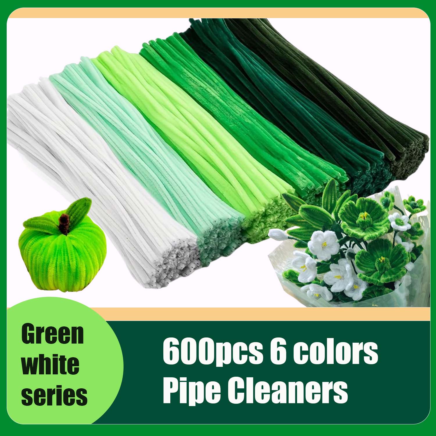600pcs Multi-Colored, Flower M - огляд і ціна Art Craft Flower Making