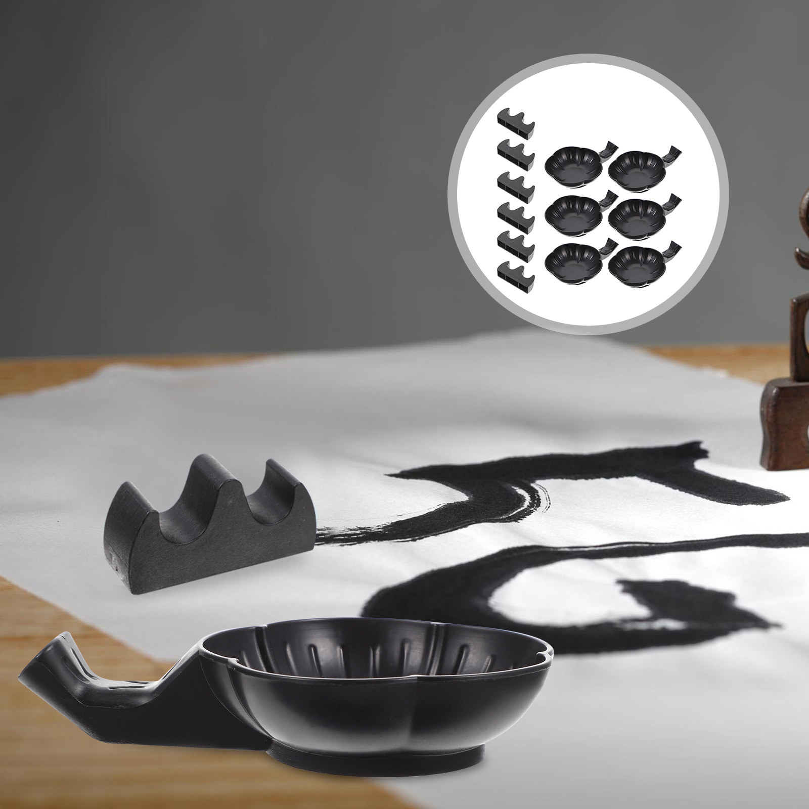 1Set Calligraphy Ink Dish Pen  - огляд і ціна Calligraphy Pen Set