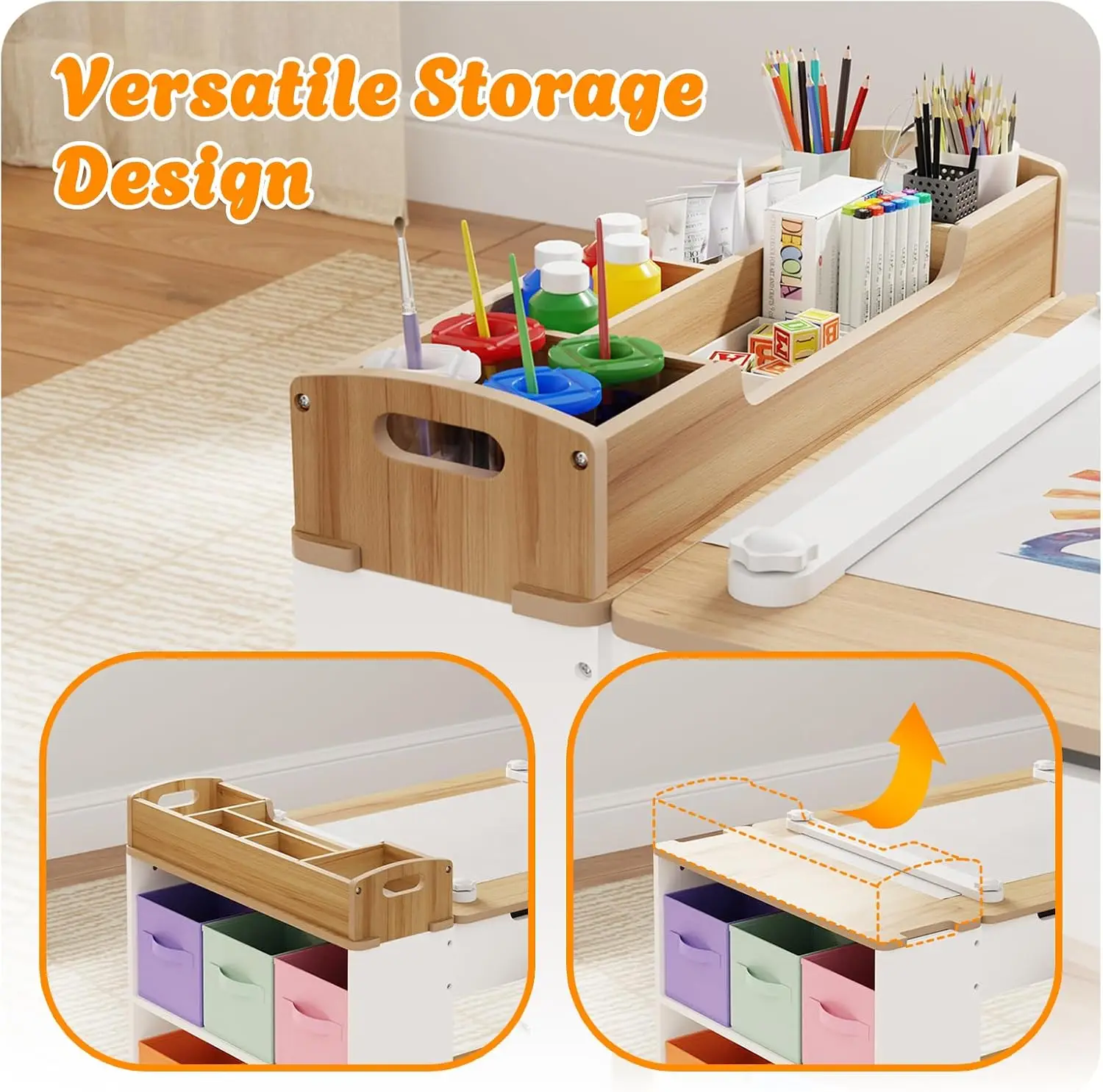 Kids Art Table and Chair Set w - огляд і ціна Art Craft Toddlers