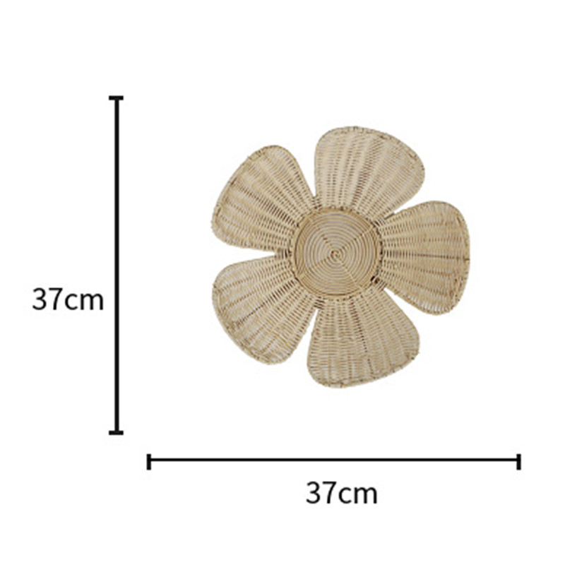 Nordic Woven Rattan Flower Wal - огляд і ціна Art Craft Flower